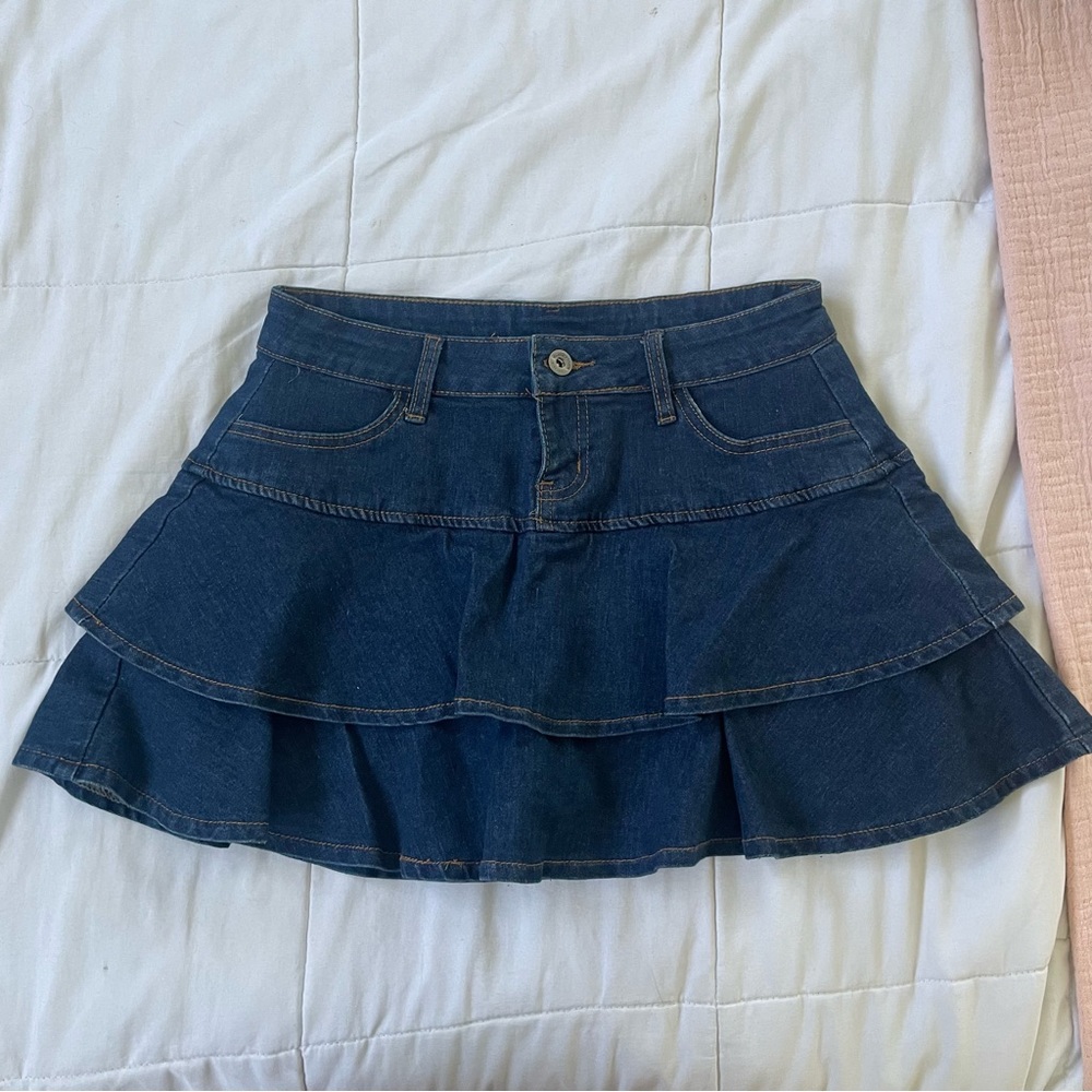 Denim skirt